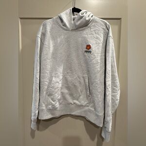 Kenzo Men’s Light Gray Sweatshirt with Label